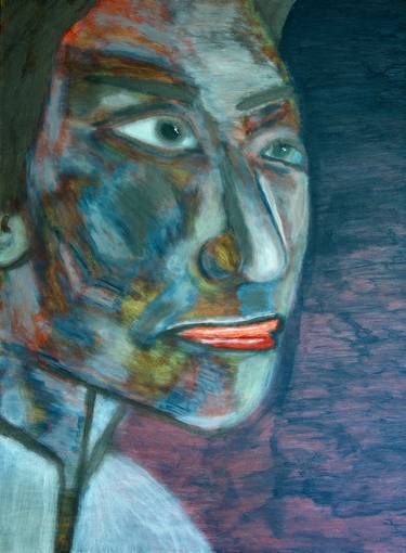 Print of Expressionism People Paintings by S Alexander