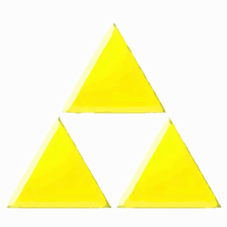3 triangles - Print