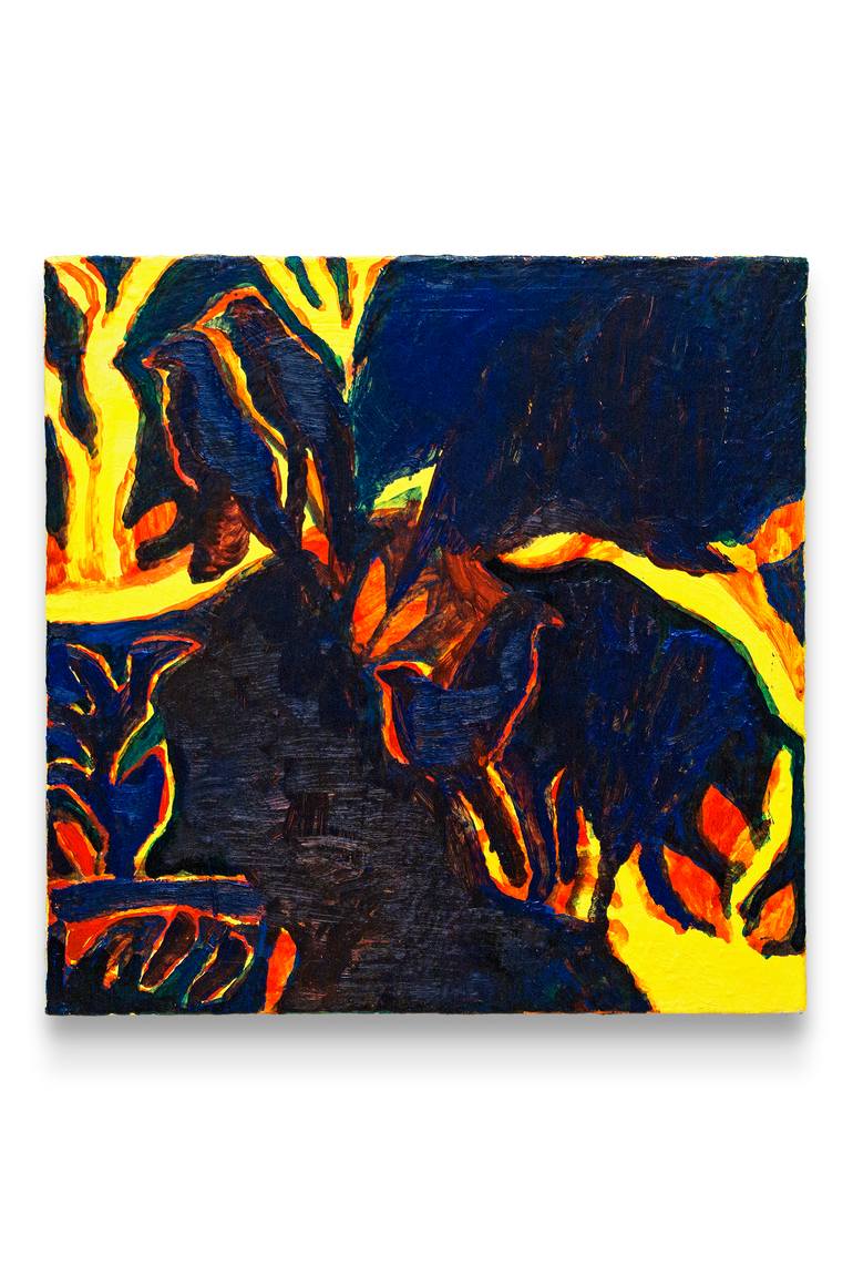 Original Contemporary Animal Painting by Katia Monaci