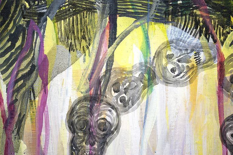 Original Expressionism Nature Painting by Katia Monaci