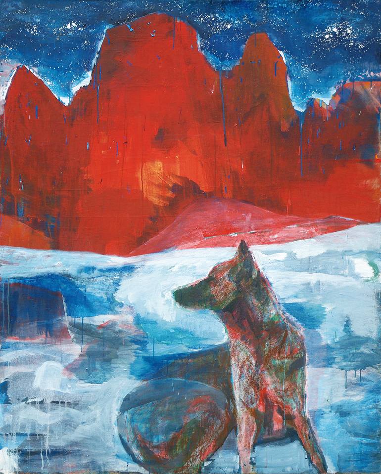Original Expressionism Nature Paintings by Katia Monaci