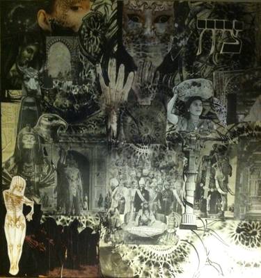 Original Dada Fantasy Collage by brian baker