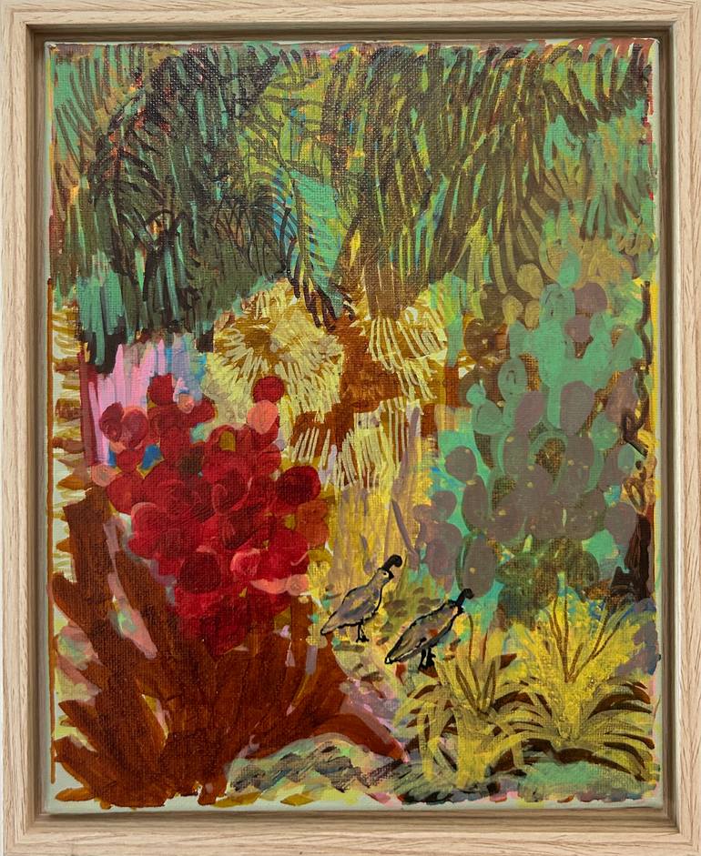 Original Abstract Landscape Painting by Autumn Rose