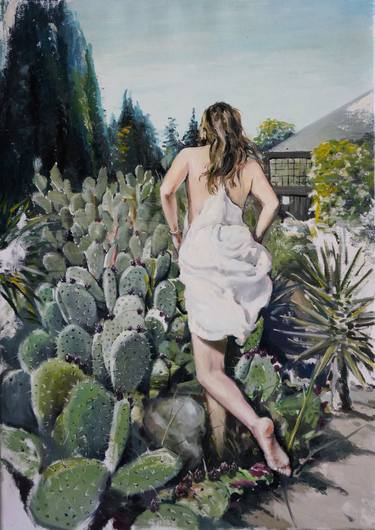 Print of Figurative Botanic Paintings by Stefan Doru Moscu