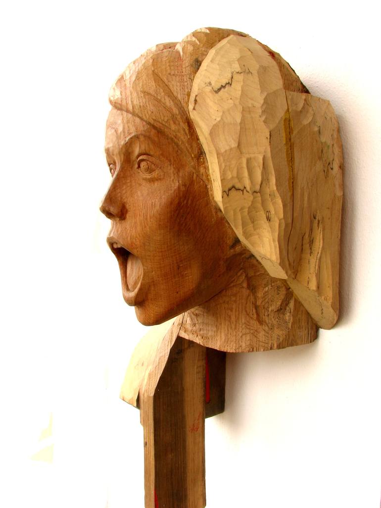 Original Portrait Sculpture by Stefan Doru Moscu