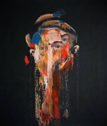 Print of Expressionism Portrait Paintings by Stefan Doru Moscu