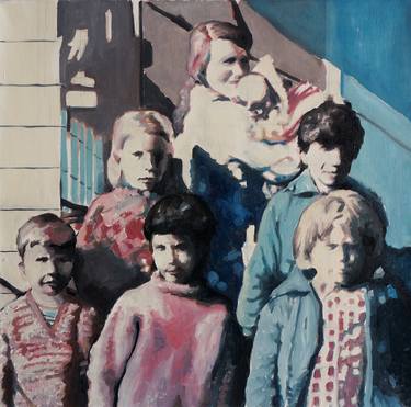 Print of Children Paintings by Stefan Doru Moscu