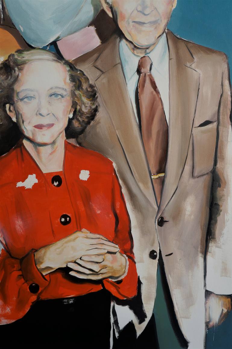 Original Expressionism Cinema Painting by Stefan Doru Moscu