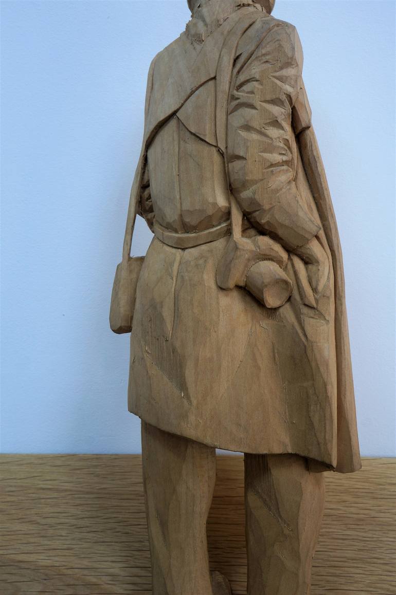 Original People Sculpture by Stefan Doru Moscu
