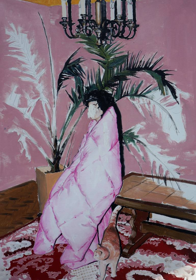 Print of Expressionism Fantasy Paintings by Stefan Doru Moscu