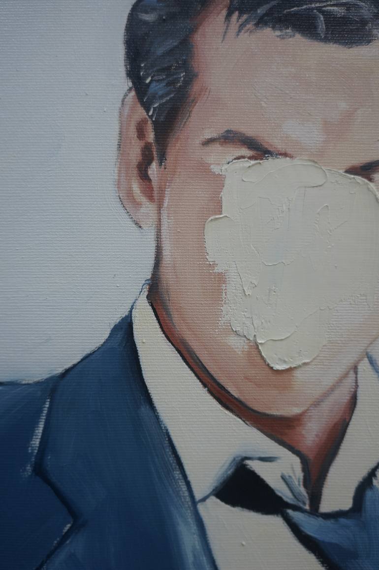 Original Expressionism People Painting by Stefan Doru Moscu