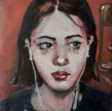 Original Fine Art Portrait Paintings by Stefan Doru Moscu