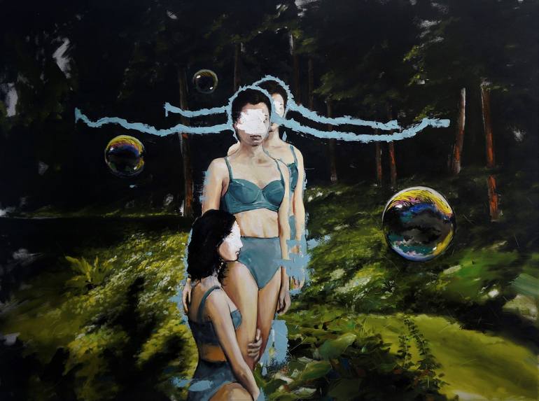 Print of Figurative Body Paintings by Stefan Doru Moscu