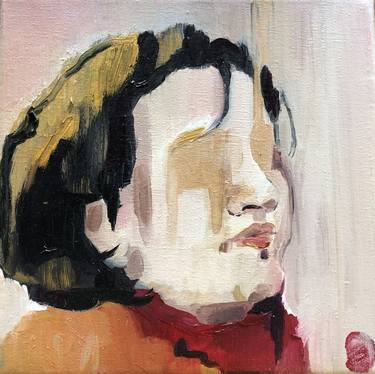 Original Portrait Painting by Yolanda Carretero