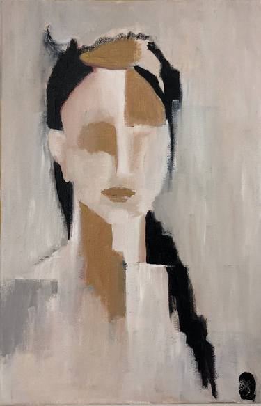 Original Portrait Painting by Yolanda Carretero