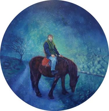 Print of Figurative Horse Paintings by Lara Cobden