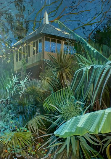 Print of Figurative Garden Paintings by Lara Cobden