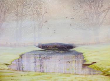 Print of Figurative Landscape Paintings by Lara Cobden