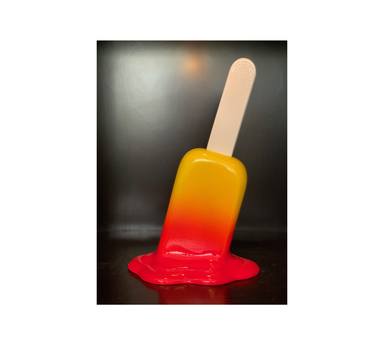 The Sweet Life Small Red/Yellow Ombré Popsicle thumb