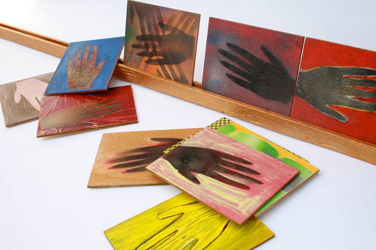 Original Street Art Patterns Installation by Medilė ŠIaulytytė