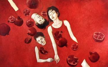 Original Conceptual People Painting by Juliana Kolesova