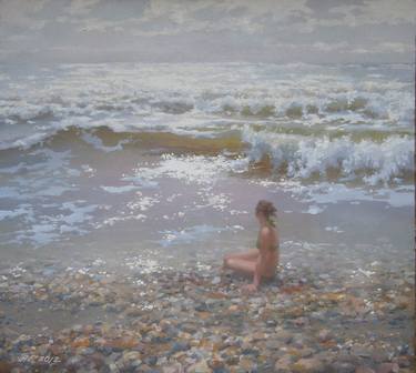 Original Realism Nude Paintings by Arija Paikule