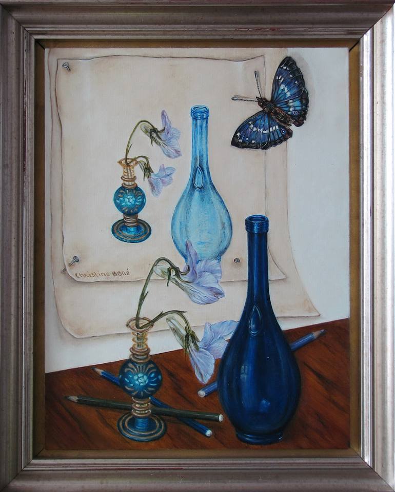 Original Realism Still Life Painting by Christine Boré