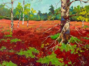 Original Expressionism Landscape Paintings by Pina Manoni-Rennick