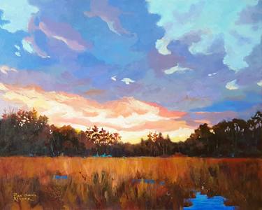 Original Impressionism Landscape Paintings by Pina Manoni-Rennick