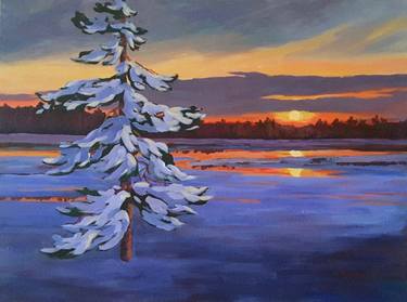 Original Landscape Paintings by Pina Manoni-Rennick