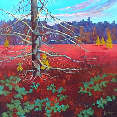 Original Expressionism Landscape Paintings by Pina Manoni-Rennick