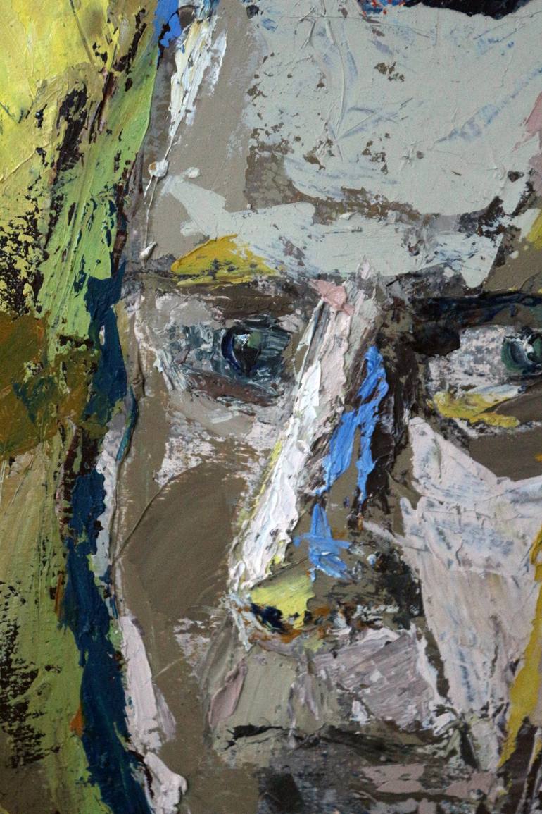 Original Figurative People Painting by Yüksel Cengiz
