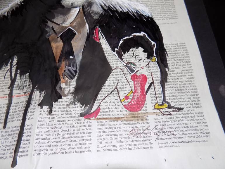 Original Figurative People Painting by Carlo Capone