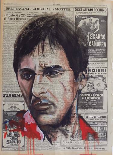 Print of Figurative Celebrity Drawings by Carlo Capone