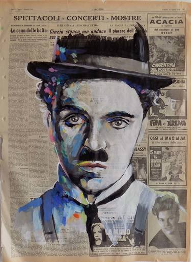 Print of Figurative Celebrity Paintings by Carlo Capone
