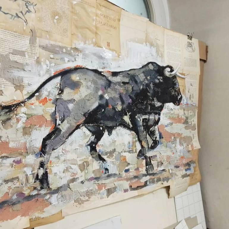 Original Animal Painting by Carlo Capone