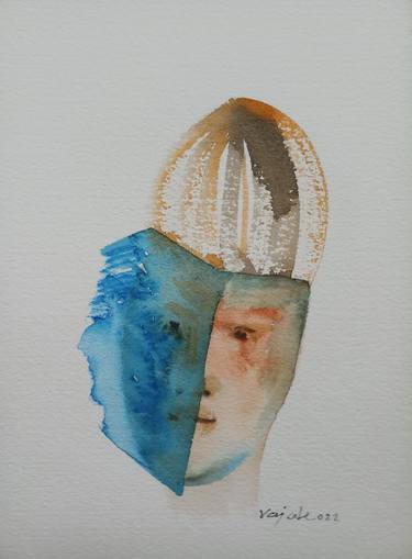 Print of Expressionism Portrait Paintings by Rahul Vajale