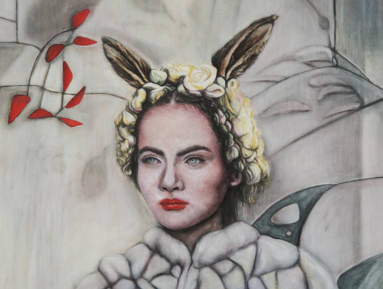 Original Women Painting by Valentina Ferrarese Art