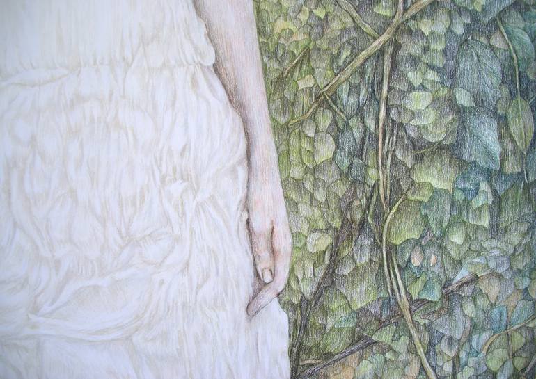 Original Figurative Fantasy Drawing by Valentina Ferrarese Art