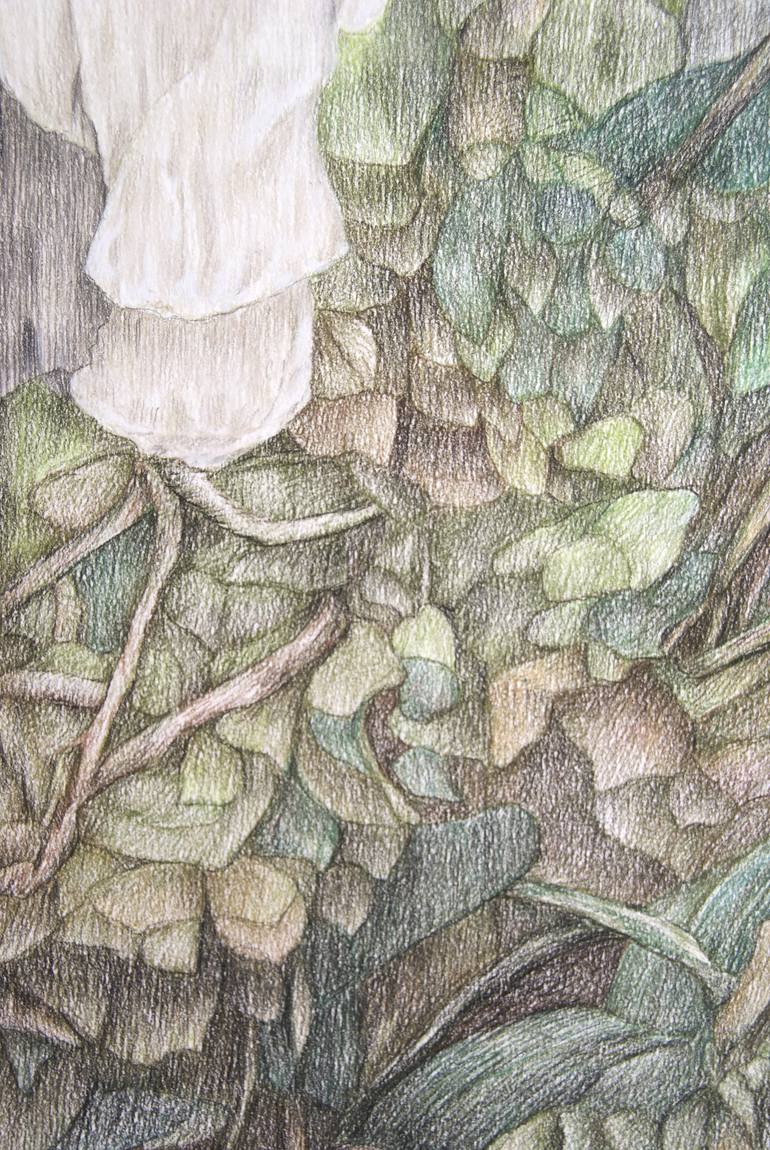 Original Figurative Fantasy Drawing by Valentina Ferrarese Art