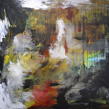 Original Abstract Expressionism Abstract Paintings by Ron Cavedaschi