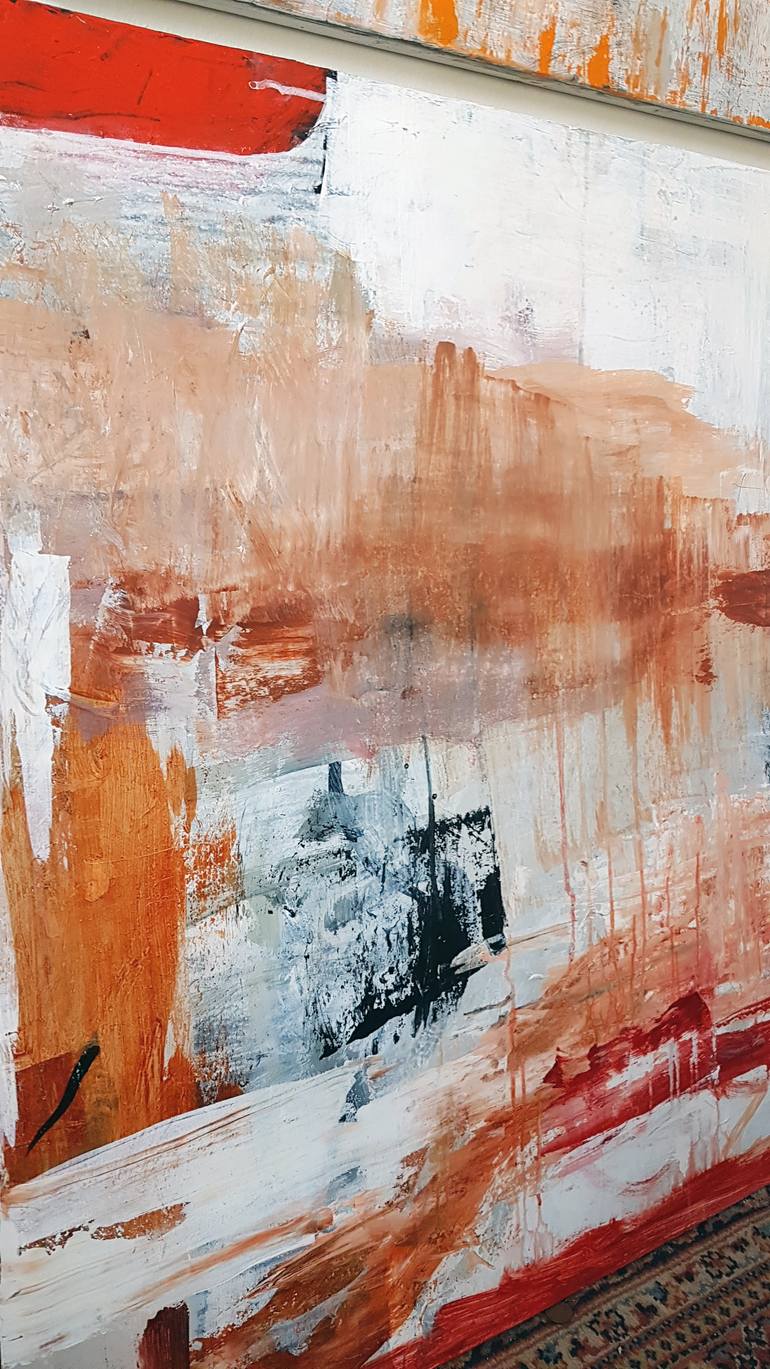 Original Abstract Expressionism Abstract Painting by Ron Cavedaschi