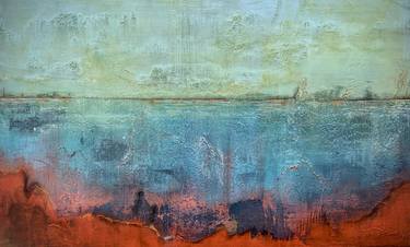 Original Abstract Seascape Paintings by Miranda Lailey