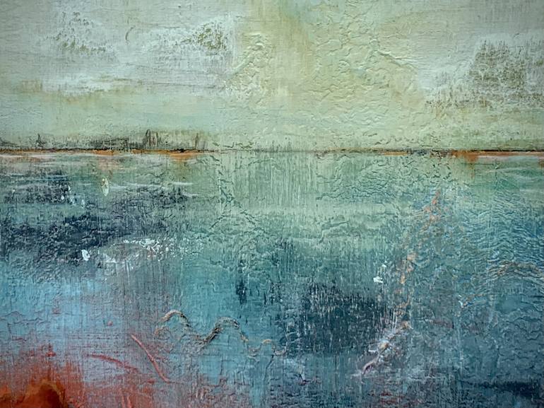 Original Abstract Seascape Painting by Miranda Lailey