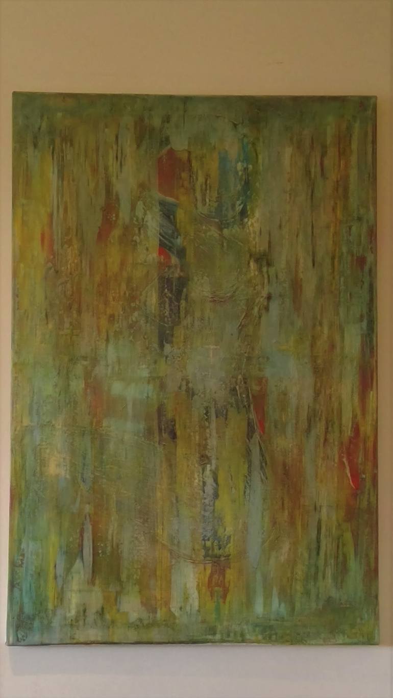 Original Abstract Expressionism Abstract Painting by Miranda Lailey