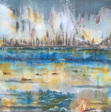 Original Abstract Seascape Paintings by Miranda Lailey