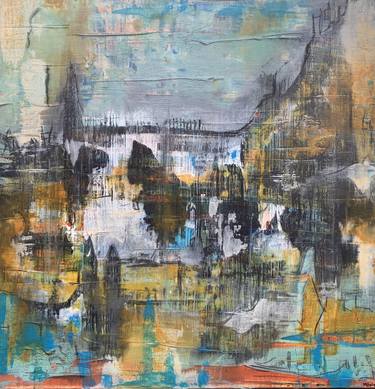 Original Abstract Landscape Paintings by Miranda Lailey