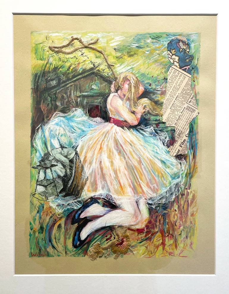 Original Figurative Women Mixed Media by Stephanie Ryan