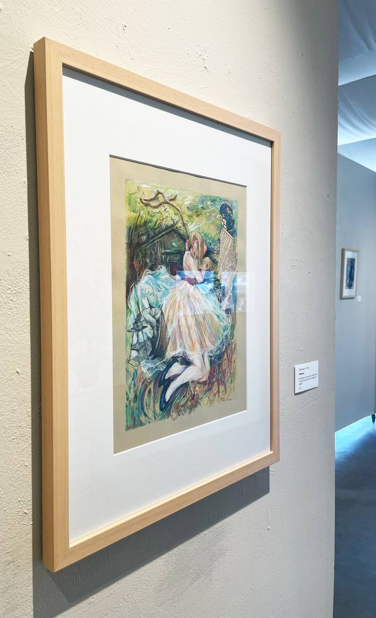 Original Figurative Women Mixed Media by Stephanie Ryan