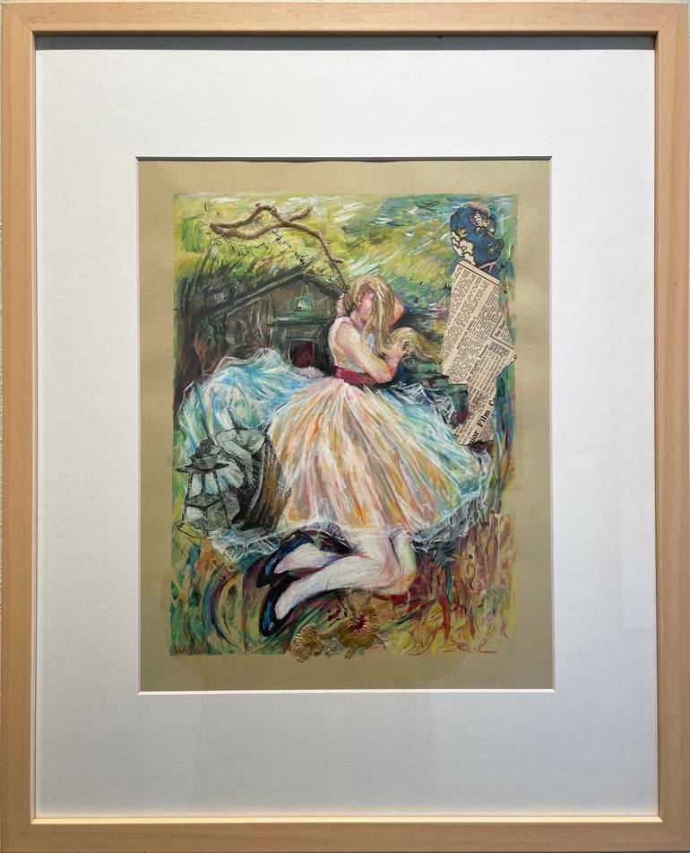 Original Figurative Women Mixed Media by Stephanie Ryan